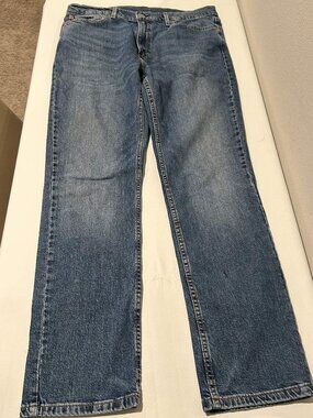 Levi's 541 Athletic Fit Men's Jeans 36x32 Blue Denim